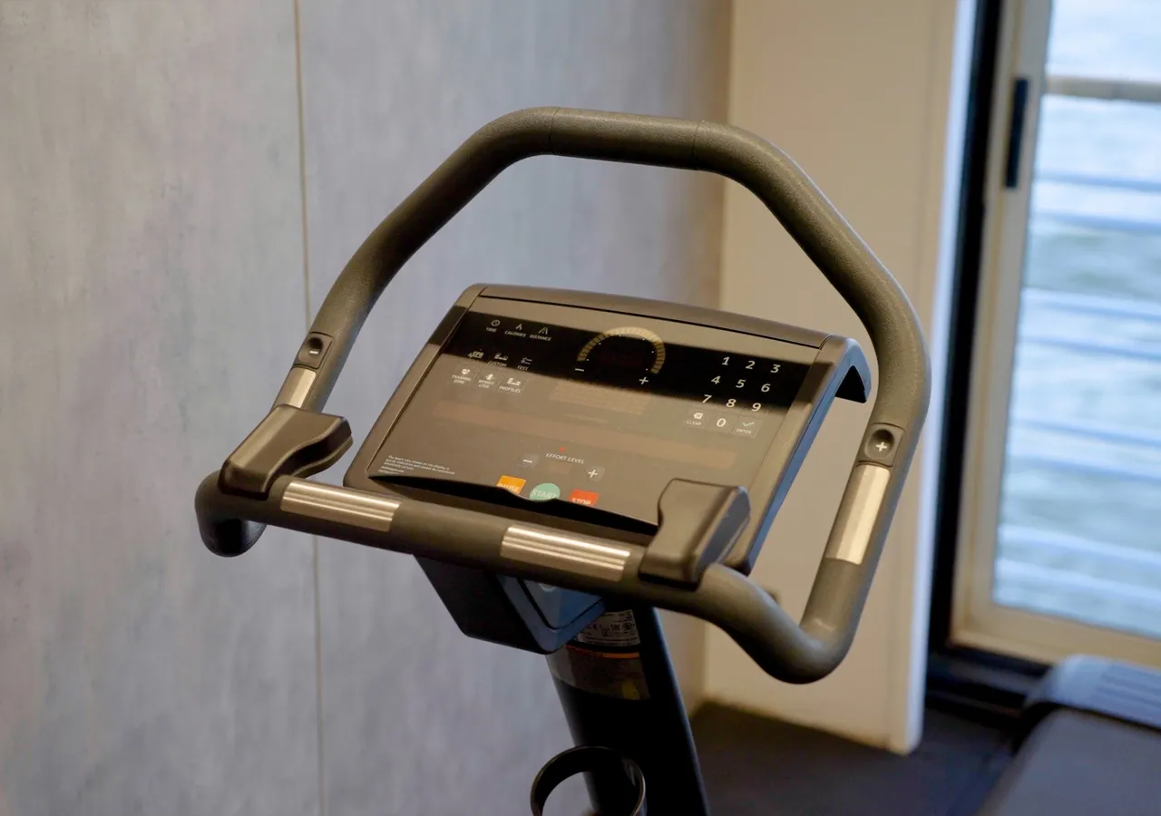 Gym aboard the Farah Nile Cruise Nile cruise